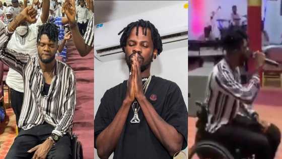 Ogidi Brown storms church on 31st Night to lead worship after visiting Antoa