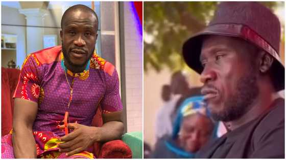 Ras Nene holds back his tears in video after losing 3-month-old baby, Ghanaians wish him strength