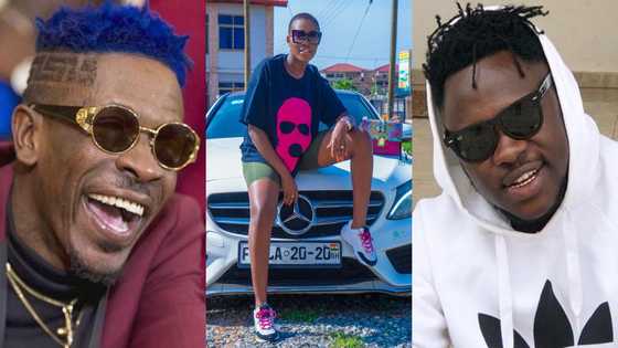 Fella Makafui cracks ribs with comedy in new video; Medikal, Shatta Wale, Criss Waddle roll on the floor with laughter