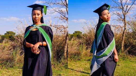 Stunning Lady Dedicates Honours Degree to Mother: "You Deserve It"