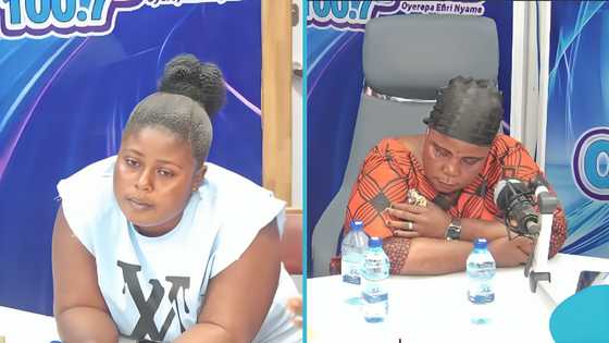 Auntie Naa: Daughter accuses mother of infidelity on national TV, elderly woman cries in sad video
