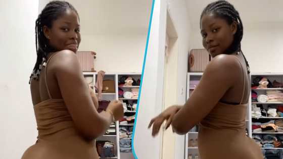 Lady captivates as shakes curvy figure to vibrant tune, video causes stir: “Be my wife”