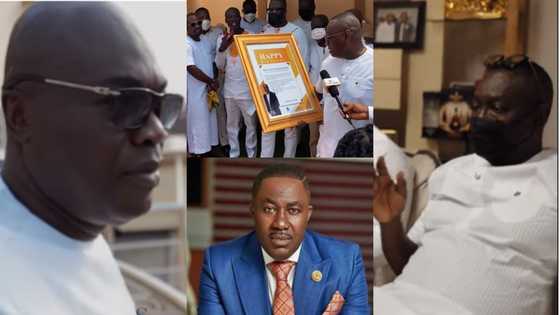 Sika Kasa: Despite, Ofori Sarpong, others join K Badu at his luxury mansion for his b'day party in video