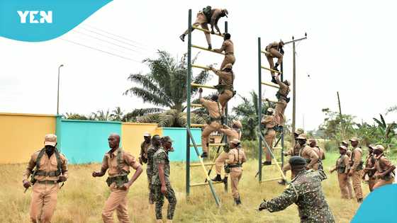 Ghana Immigration: Recruits and other top ranks available for WASSCE certificate holders