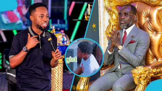 Rev Abronomah shows remorse after his arrest, kneels to beg Fire Oja in video
