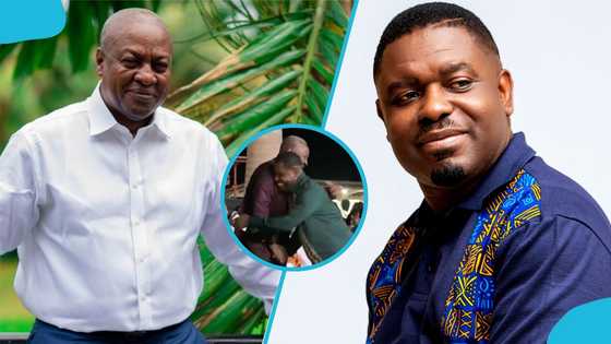 President Mahama earns praise for standing up to greet Nacee at a public event, video warms hearts