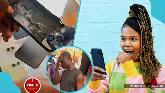 Circle Saga: Young man’s dream of buying iPhone 13 for GH¢350 ends in tears, video trends