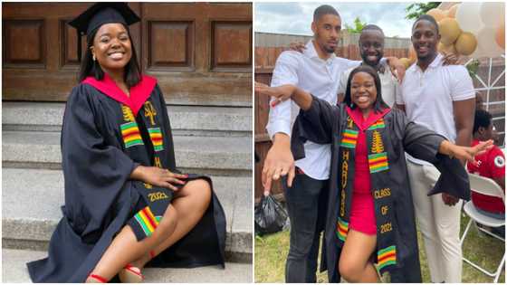 “2 degrees hotter”: Young lady shares beautiful photos from her party as she graduates from Harvard