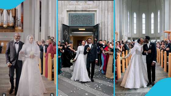 Gabby Otchere-Darko attends Mr Eazi and Temi Otedola’s wedding in Iceland