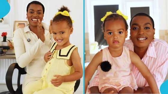 Abroad-based Ghanaian mother shares heartwarming video teaching daughter Ga language
