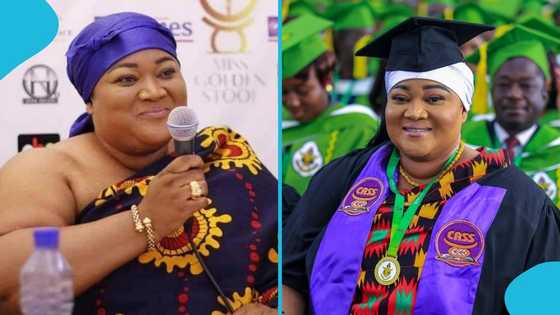 Asante Mamponghemaa talks about her educational background: "I came from a family of intellectuals"