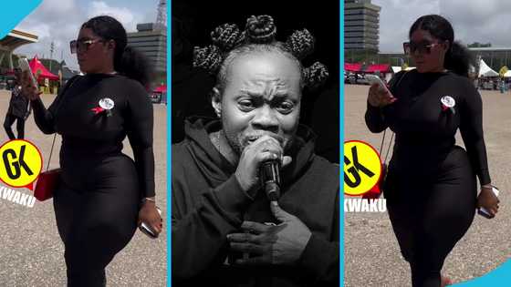 Daddy Lumba's one week: Lady with heavy curves awes many, video trends