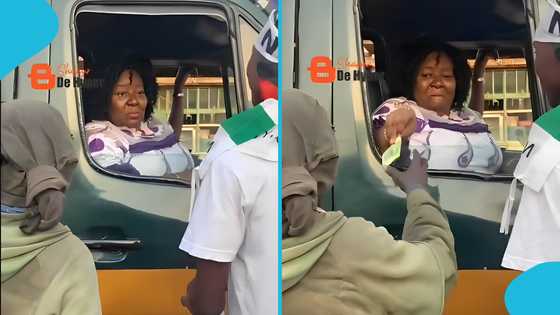 Ghanaian woman meets her mentally challenged brother on the street in video