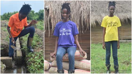 Meet Empress Esi the 13-year-old GH girl building schools and giving joy to the needy through her foundation