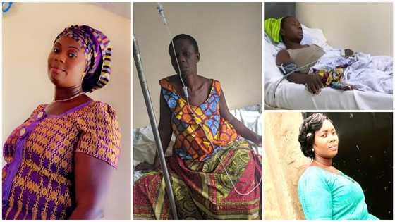 GH single mom who sold food to fend for family now in pain, needs GH₵31k for urgent surgery