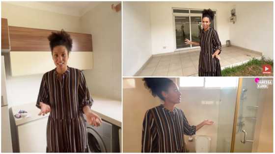 Popular real estate YouTuber takes netizens on a tour of her $3000/month apartment in Ghana