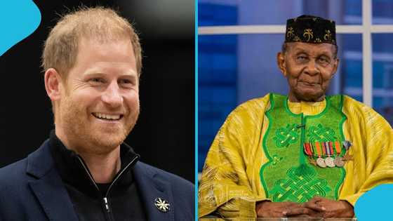 Prince Harry sends 100th birthday message to Ghanaian World War II veteran WO1 Joseph Ashitey Hammond