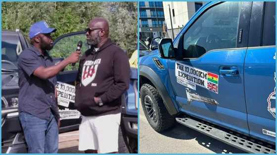 Accra to London by road: Wanderlust member reveals they intend to drive to China in the future using 6 weeks