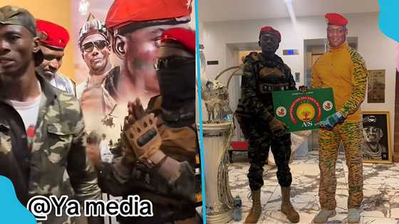 Video captures the moment soldiers allegedly sent by Ibrahim Traore stormed Lil Win’s event