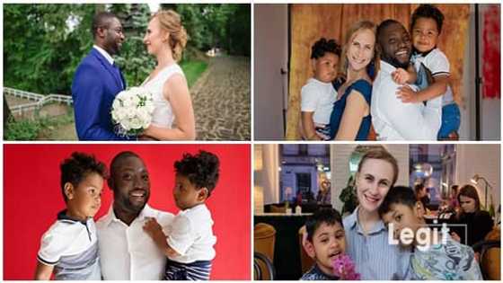 Perfect blend of 2 contrasts: Ukraine-African couple talks marriage, family and surviving Russia's invasion