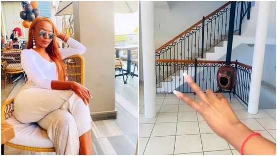 Pretty lady shakes the net with adorable photos of new house she just built
