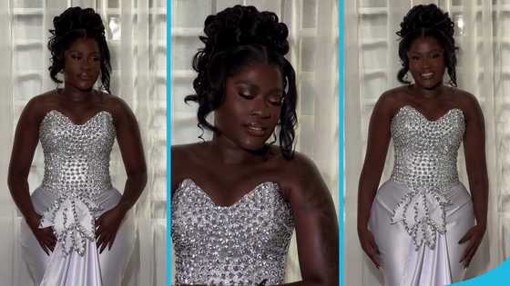 Fella Makafui reflects on experiences in 2024, slays in white gown in video warms hearts