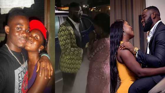 Ghanaian man who dated lady for 13 years surprises her with new car on wedding day in video