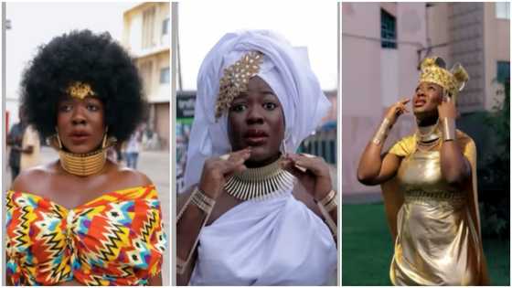 TikTok star Asantewaa sends message to critics in new music video-like footage; fans react