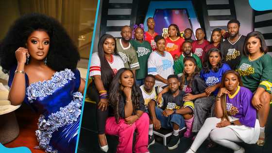 Fans mob Jackie, Ozokwo and cast of Everybody Loves Jenifa at Accra Mall, videos drop