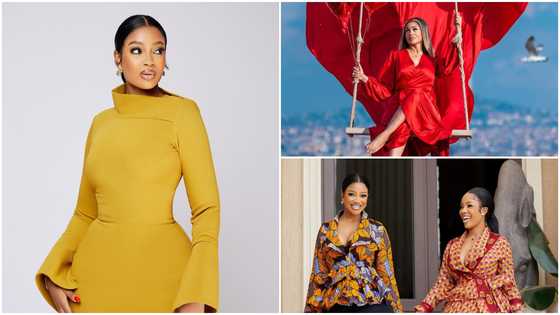 Serwaa Amihere's pretty sister stuns in red gown for valentine's day shoot in Turkey