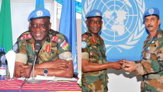 Ghanaian military man who gives to needy promoted to Major-General in Ghana Army