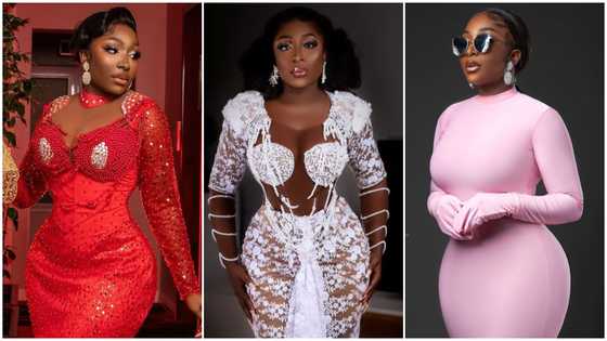 2010 GMB winner Nana Ama show off stunning curves as she celebrates 32nd birthday in style; stunning photos drop