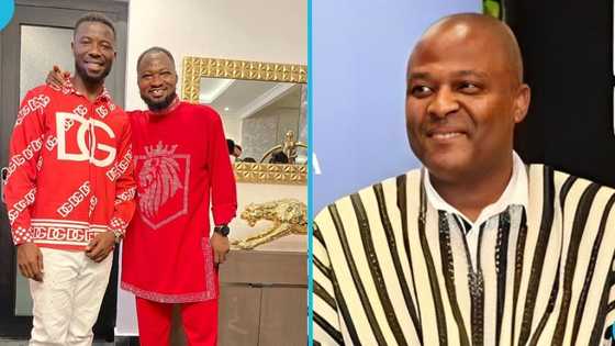 Kwaku Manu and Funny Face meet business mogul Ibrahim Mahama