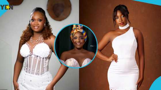 Selorm, Ebo, Aiko Adade, Amoani and other Ghana's Most Beautiful contestants look regal in white dresses