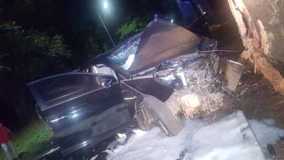 2 KNUST students perish in car crash on campus; 3 others seriously injured