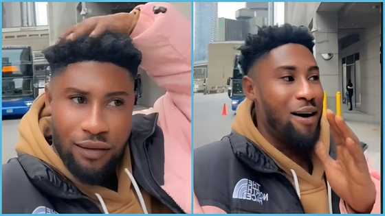 Ghanaian TikTokker lands in Canada: "I want to see snow before I will believe I'm in abroad