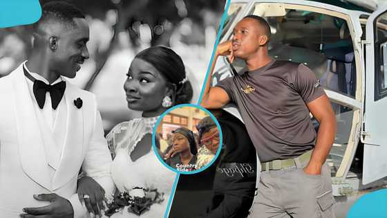 Helicopter crash: Widow of Ernest Addo seen wearing cherished item late husband gave her