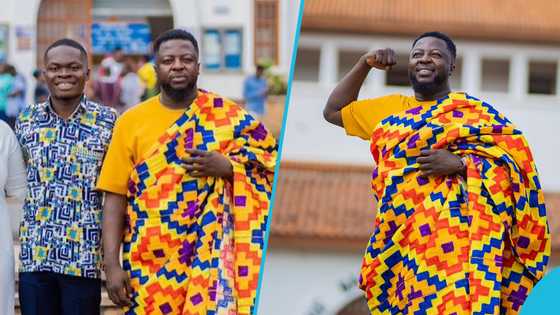 Guru and vice-president sworn in as UG SRC prez, beautiful photos drop as many congratulate him