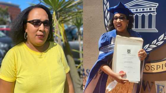 SA Woman Celebrates Finally Bagging Her PhD