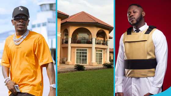 Medikal hangs out at Shatta Wale's newly acquired mansion, videos excite fans