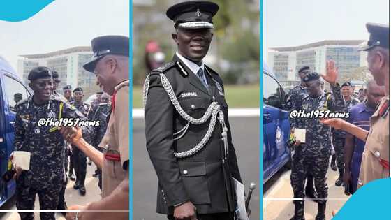 Video of Dampare saying goodbye to officers gets Ghanaians emotional