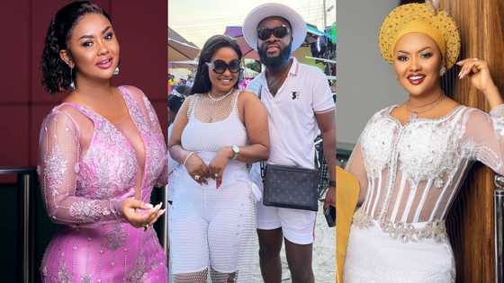 Maxwell Mensah celebrates b'day of his wife Nana Ama McBrown with stunning photos