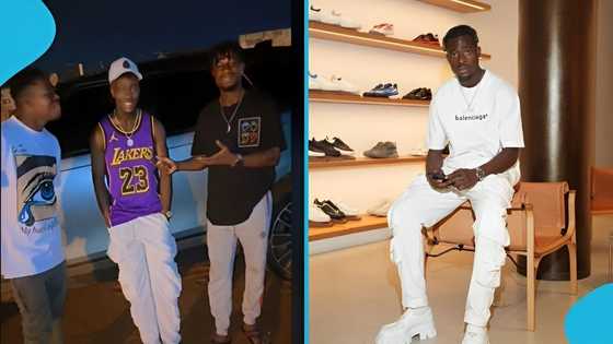 Ghanaian Football Star Kamaldeen Sulemana Spotted Vibing With Asafo Powers, Netizens React