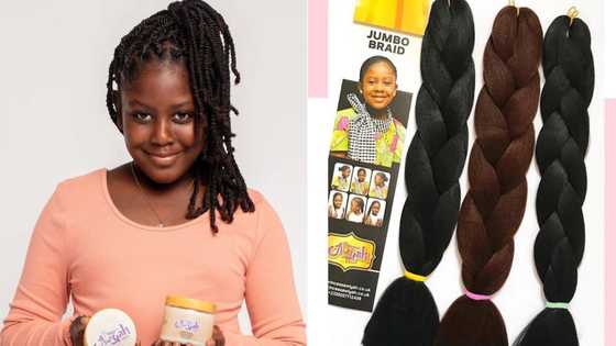Princess Awiyah: How Ghanaian girl started and launched her hair brand at age 6