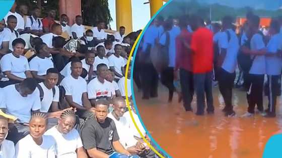 Armed Forces applicants endure floodwaters during screening, spark online reactions