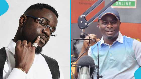 Sarkodie eulogises Papa Bills, pays homage to Adom FM's broadcasters