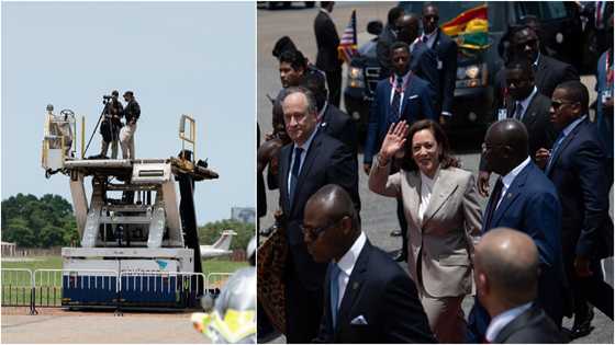 Video of Kamala Harris’ security detail screening Ghanaians at airport causes uproar