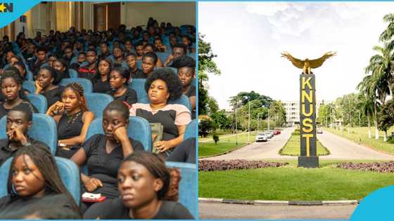 KNUST lecturer uses lecture time to advise his students: "Stop being mothers and fathers in school"