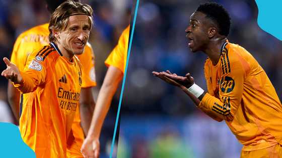 Modric fumes at Vinicius Jr for not defending during the 3-2 win over CD Leganes