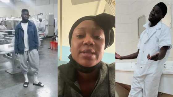 Heat in Ghana prison will kill Poloo - Showboy speaks from US prison; flaunts cell
